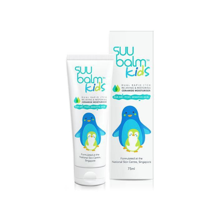 Suu Balm Kids Dual Rapid Itch Relieving & Restoring Ceramide Moisturiser (75ml)