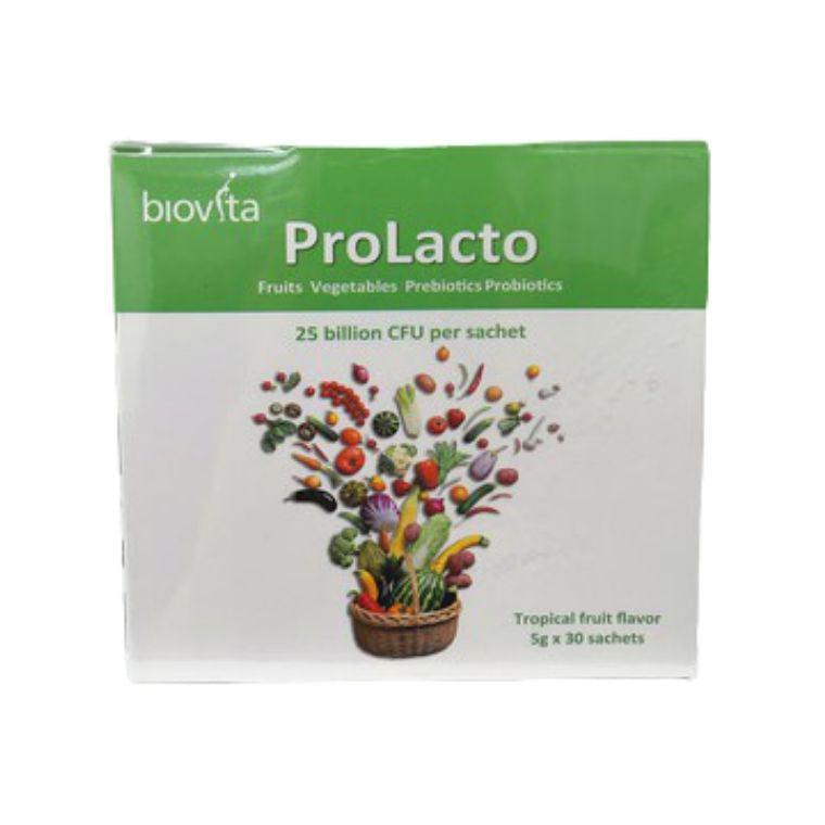 Biovita ProLacto Prebiotics Probiotics 25 Billion CFU 30 Sachets