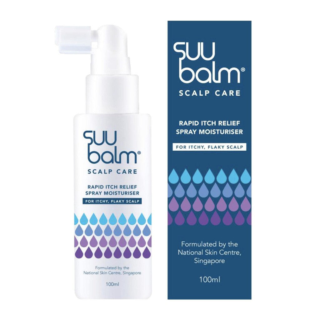 SUU BALM Rapid Itch Relief Scalp Spray Moisturser 40ML