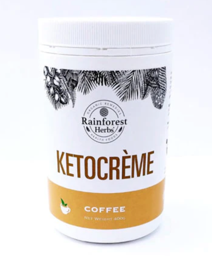 Rainforest Herbs KetoCreme Coffee MCT Powder creamer 400g