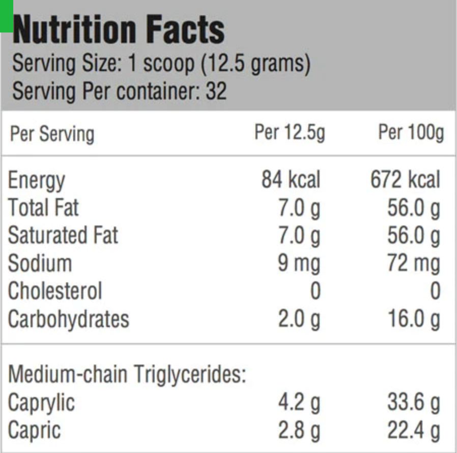 Rainforest Herbs KetoCreme Coffee MCT Powder creamer 400g