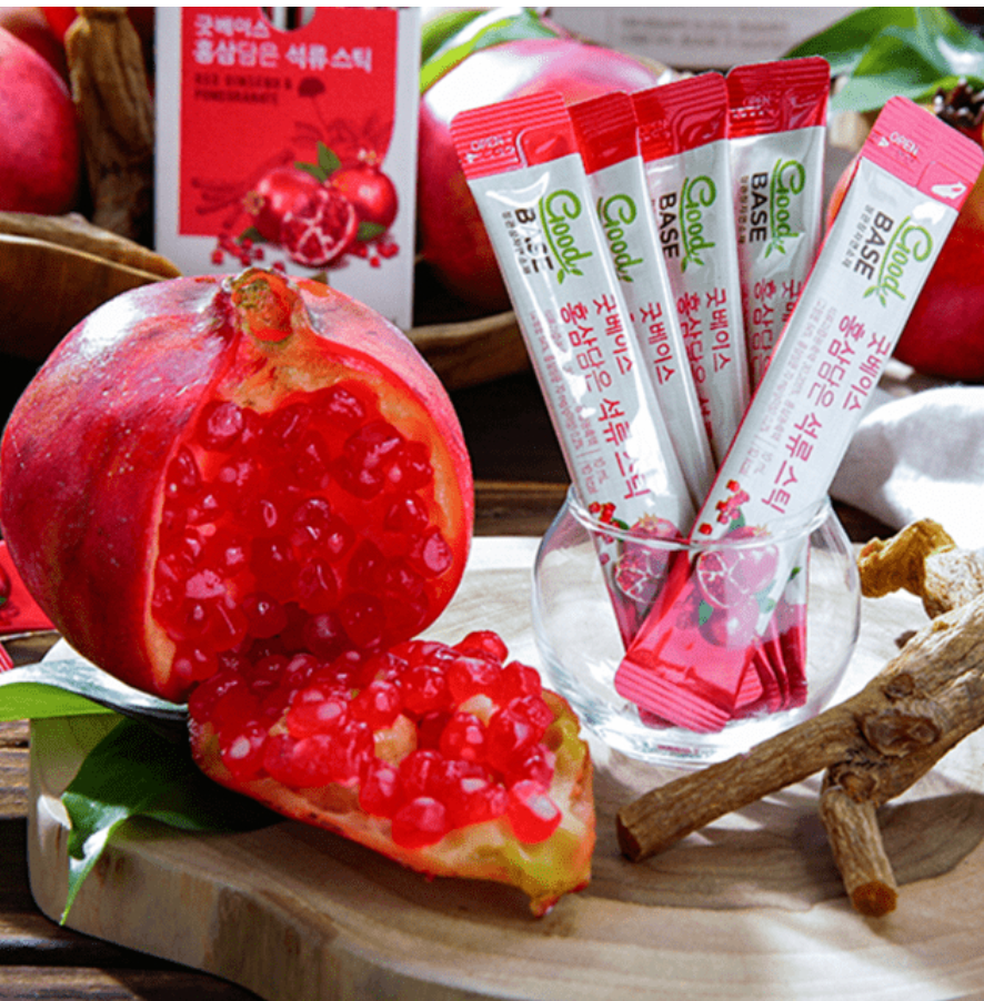 Jung Kwan Jang (Cheong Kwan Jang) Korea Red Ginseng with Pomegranate Halal 正官庄红石榴饮- 10ml x 7 sticks