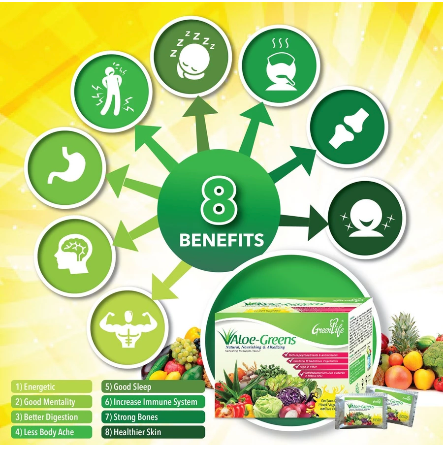 Greenlife Aloe-Greens 15S
