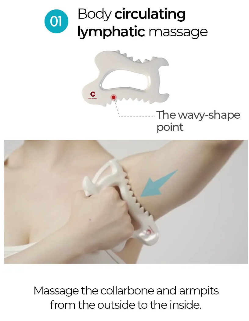 MEDITHERAPY Soksal Gua sha massage therapy device body massager