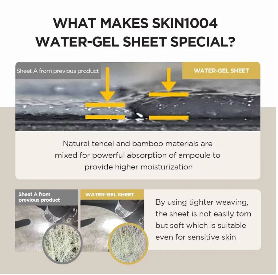 SKIN1004 Madagascar Centella Water Gel Sheet Ampoule Mask - 25ml x 5pcs