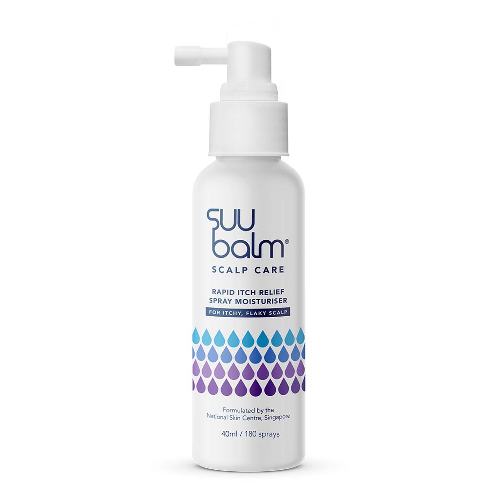 SUU BALM Rapid Itch Relief Scalp Spray Moisturser 40ML