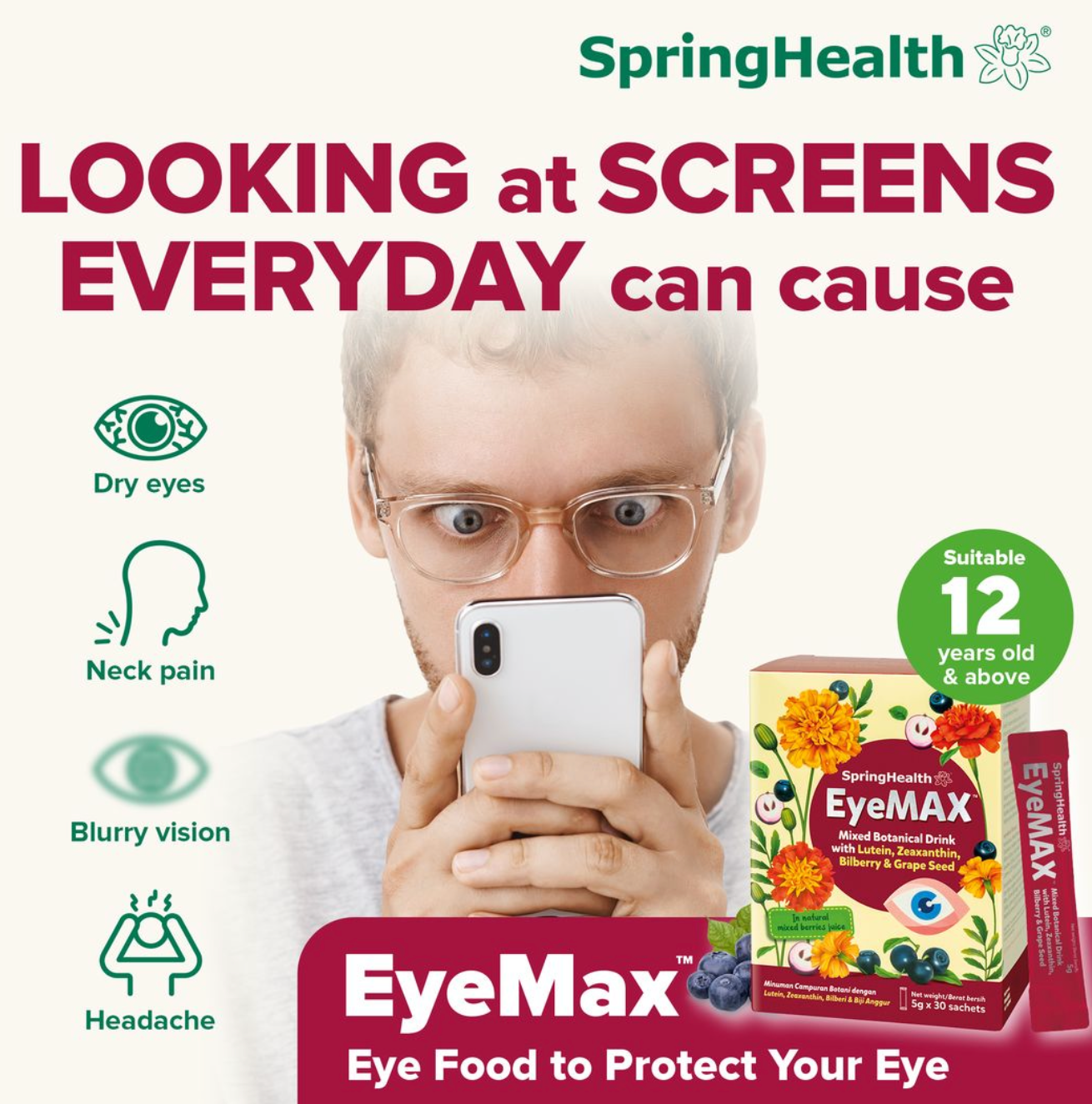 SpringHealth EyeMAX® Mixed Botanical Drink