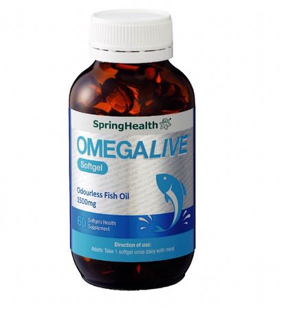 SpringHealth OMEGALIVE® Heart Care Twin Pack (2x60'S)