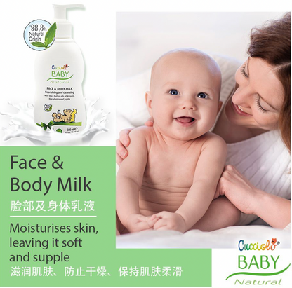 Cucciolo Baby Face & Body Milk (300ml)