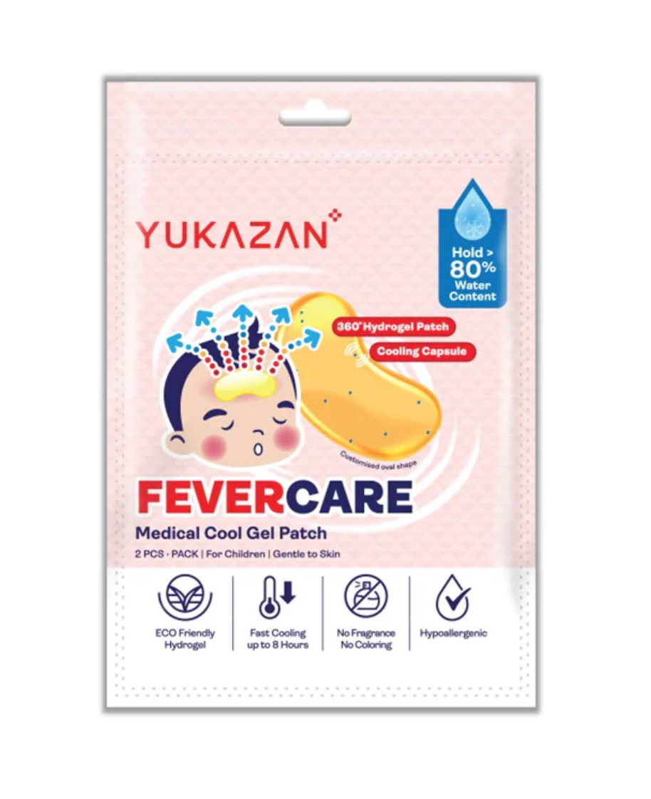 Yukazan Child Fevercare Medical Cool Gel Patch 2'S