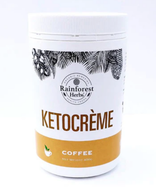 Rainforest Herbs KetoCreme Coffee MCT Powder creamer 400g