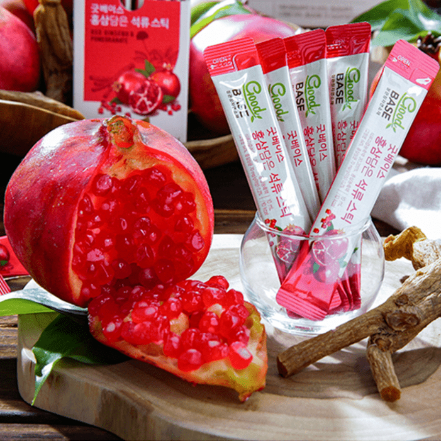 Jung Kwan Jang Pomegranate with Korean Red Ginseng Stick (10ml x 30 sticks)