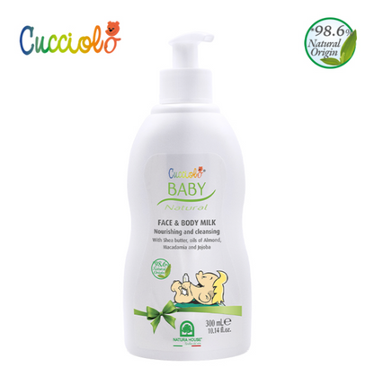 Cucciolo Baby Face & Body Milk (300ml)