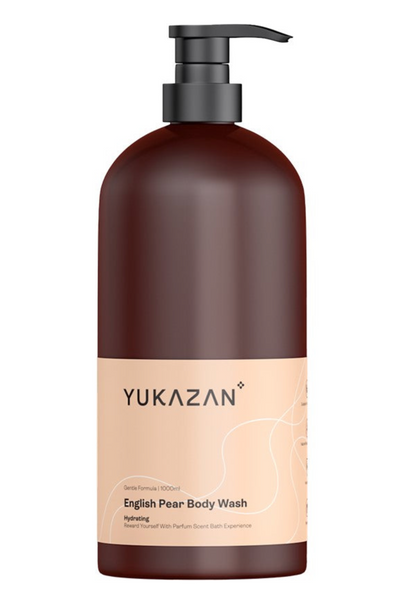 Yukazan English Pear Body Wash 1000ml Body Shower Foam