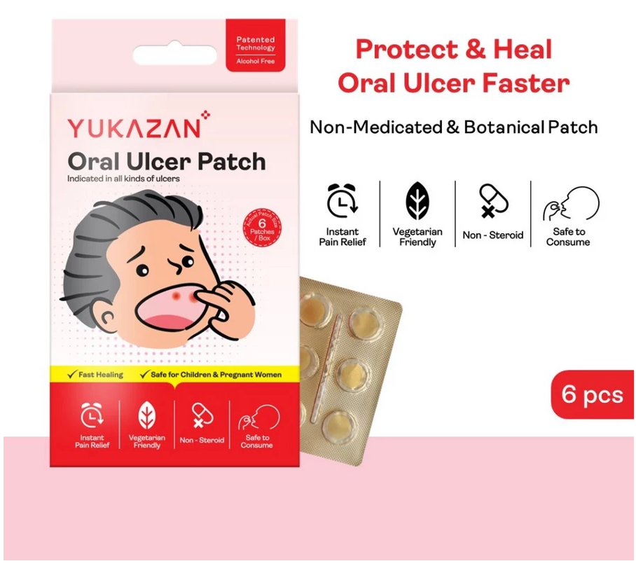 Yukazan Oral Ulcer Patch (6 pieces)