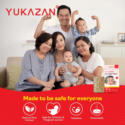 Yukazan Oral Ulcer Patch (6 pieces)