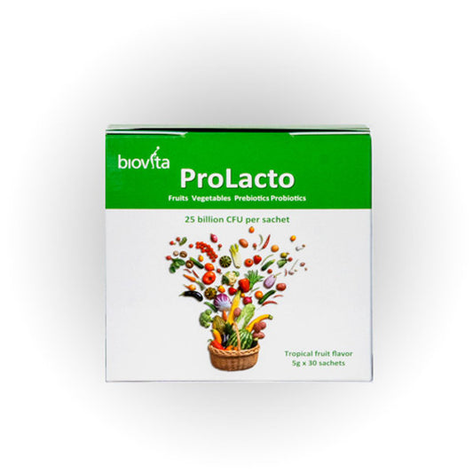 Biovita ProLacto Prebiotics Probiotics 25 Billion CFU 30 Sachets